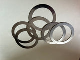 Troy-Bilt Horse III Tiller Drive Shaft Bearing 6 Piece Shim Kit USA, .005 + .010