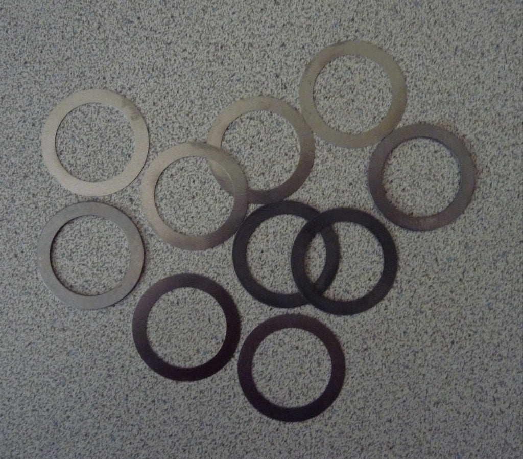 Troy-Bilt Horse Tiller Drive Axle 10 Piece Shim Kit Made in USA, .010 .015 & .030