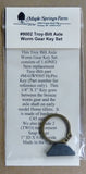 NEW Troy Bilt Axle HYPRO KEY 1/4" X 1" Key (M-GW-9305) + 2 Snap Ring Set