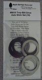 Troy-Bilt Horse Tiller Drive Axle 10 Piece Shim Kit Made in USA, .010 .015 & .030